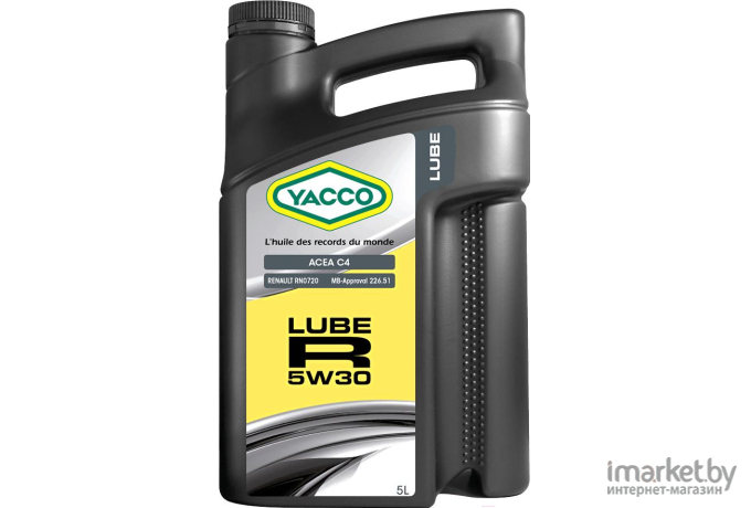 Моторное масло Yacco 5W30 Lube R 5л