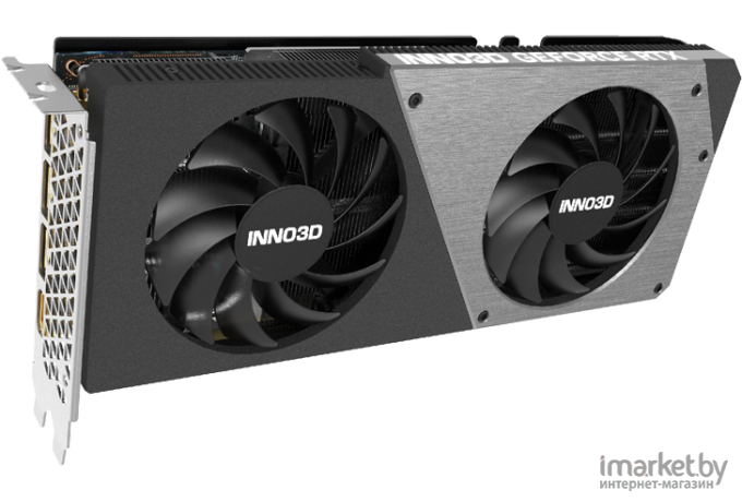 Видеокарта Inno3D RTX4070 Twin X2 OC 12GB GDDR6X (N40702-126XX-185252N)