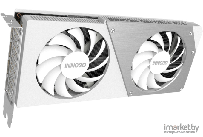 Видеокарта Inno3D RTX4070 Twin X2 OC White 12GB GDDR6X (N40702-126XX-185252W)