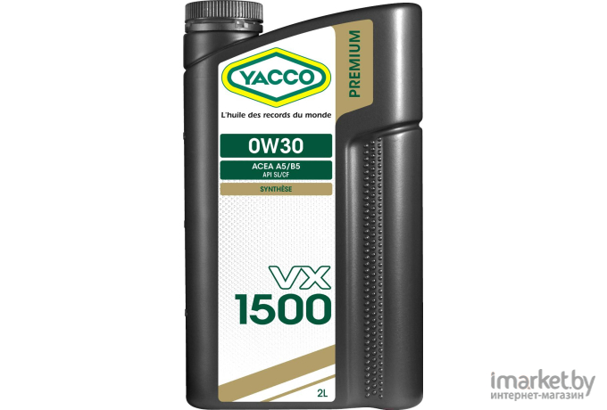 Моторное масло Yacco VX 1500 0W30 2л