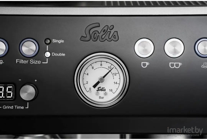 Кофеварка Solis Grind Infuse Perfetta 1019 SCH Black (98070)