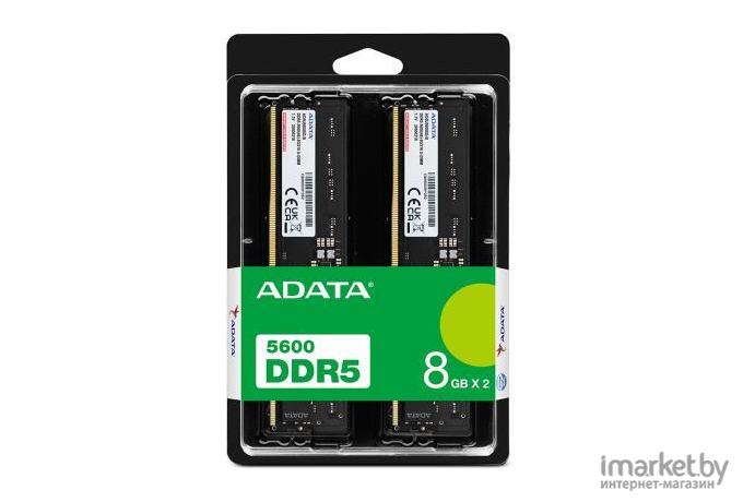 Оперативная память ADATA 16GB DDR5-5600 (AD5U56008G-DT)