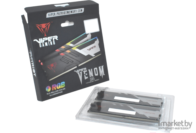 Оперативная память Patriot Viper Venom 64GB DDR5-5200 (PVVR564G520C40K)