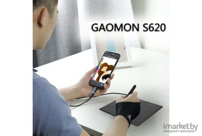 Графический планшет Gaomon S620