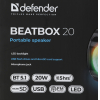 Портативная колонка Defender Beatbox 20 Black (65420)