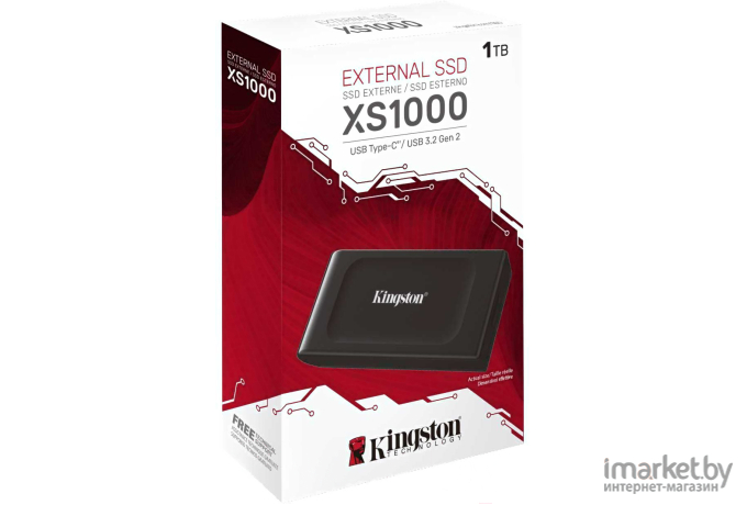 Внешний накопитель SSD Kingston XS1000 1TB (SXS1000/1000G)