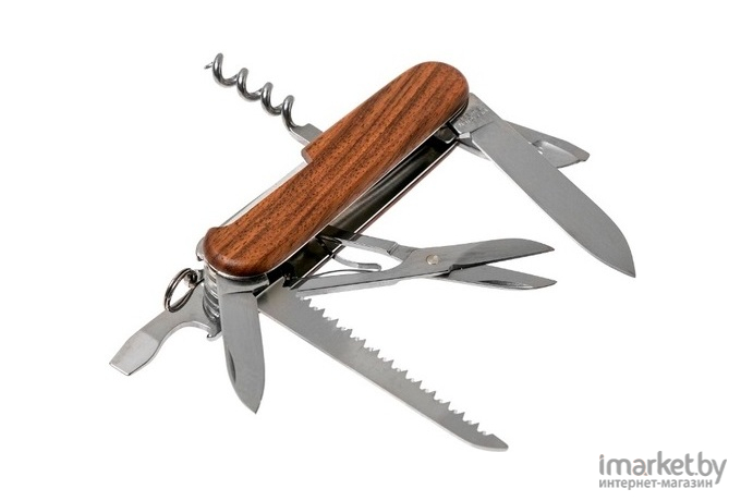Туристический нож Victorinox Huntsman Wood 1.3711.63