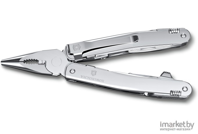 Мультитул Victorinox SwissTool Spirit MX Clip серебристый (3.0224.MKB1)