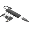 Разветвитель USB-C A4Tech DST-60C серый