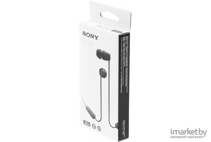 Наушники Sony WI-C100 черный