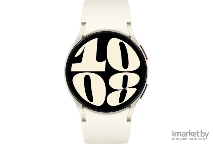 Смарт-часы Samsung Galaxy Watch6 40мм корп.золото белое рем.белый (SM-R930NZEACIS)