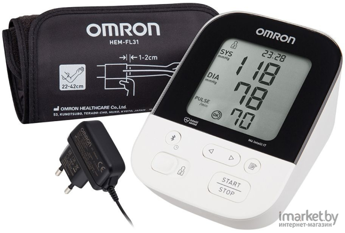 Тонометр автоматический Omron M4 Intelli IT (HEM-7155T-ALRU)