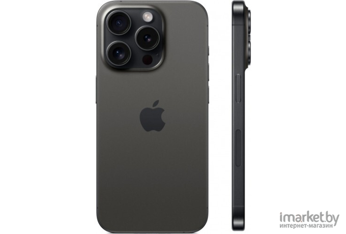 Смартфон Apple iPhone 15 Pro 128GB (черный титан)