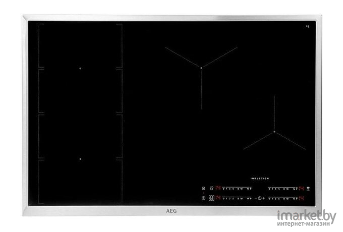 Индукционная варочная панель AEG IKE84471XB (черный)