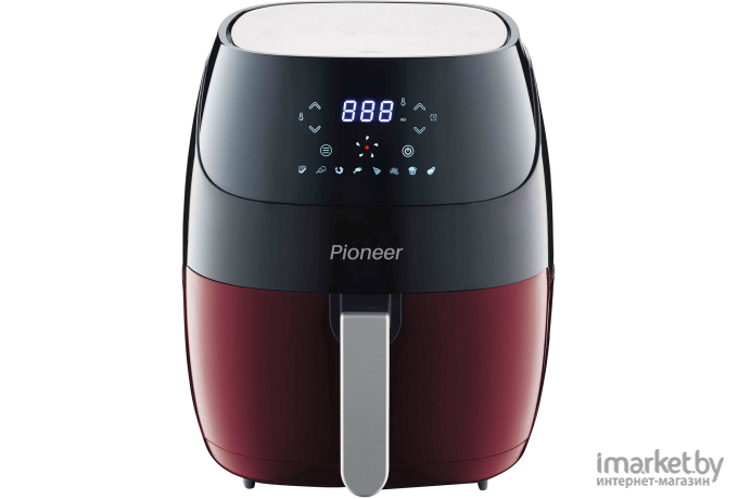 Аэрогриль Pioneer SM503D (бордовый/черный)