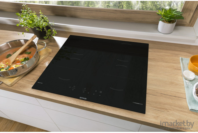 Индукционная варочная панель Gorenje GI6401BSCE (черный)