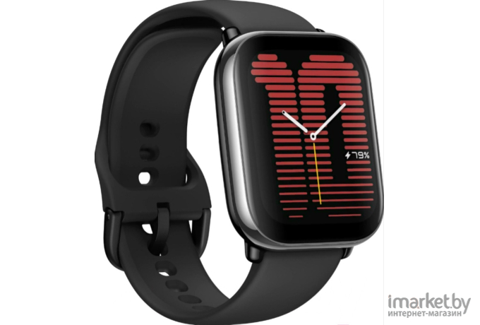 Умные часы Amazfit Active (полночный черный)