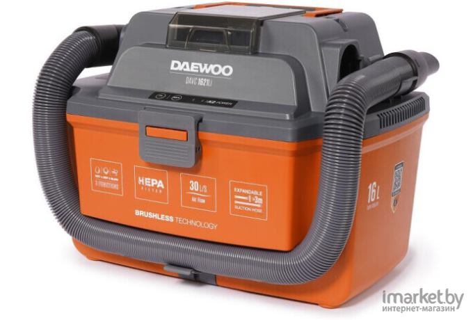 Пылесос строительный аккумуляторный DAEWOO DAVC 1621Li SET