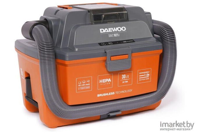 Пылесос строительный аккумуляторный DAEWOO DAVC 1621Li SET