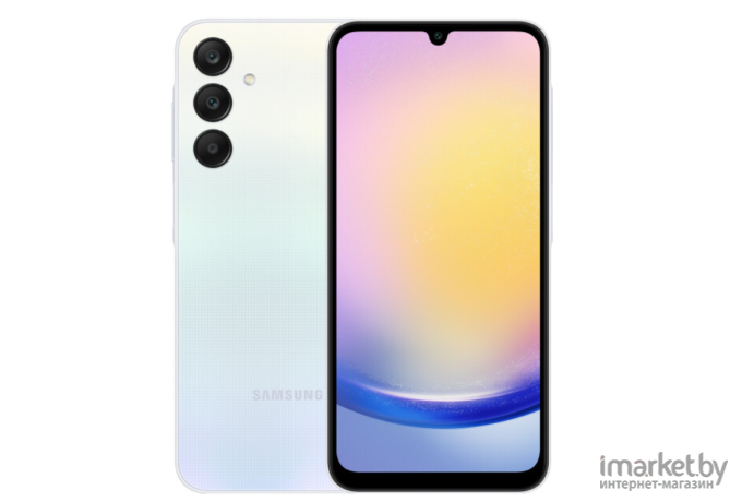 Смартфон Samsung Galaxy A25 6GB/128GB (голубой, без Samsung Pay)