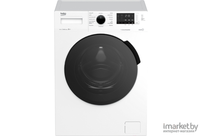 Стиральная машина BEKO WSPE6H612W (белый)