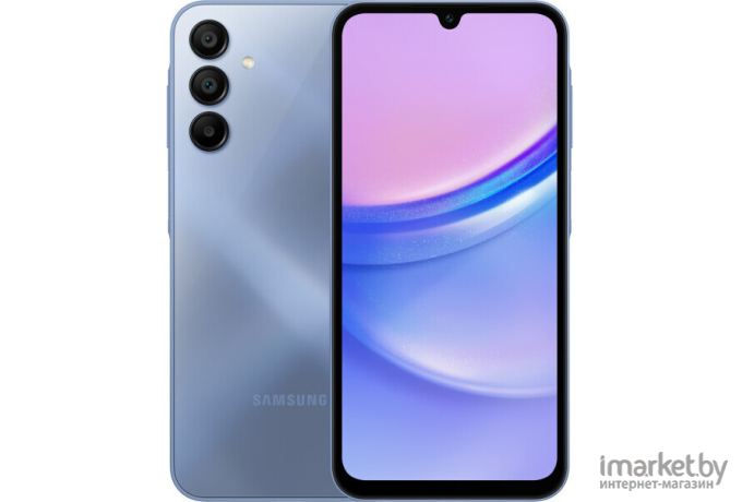 Смартфон Samsung Galaxy A15 4GB/128GB (синий, без Samsung Pay)