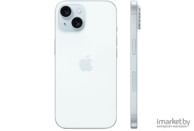 Смартфон Apple iPhone 15 Dual SIM 128GB (голубой)
