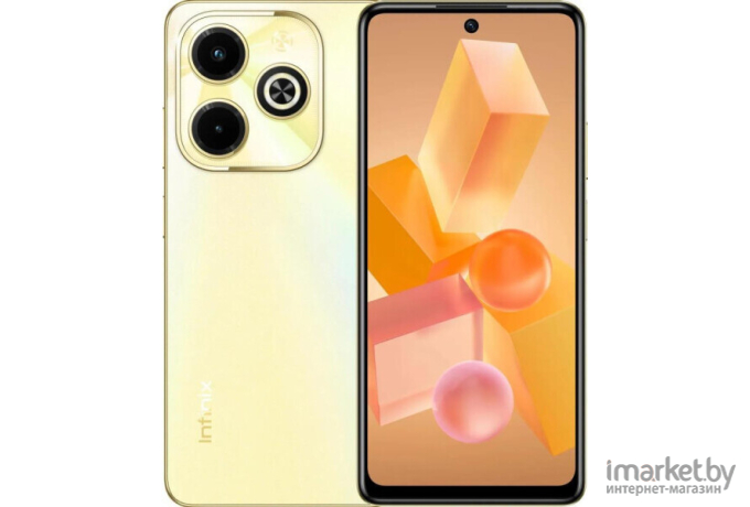 Смартфон Infinix Hot 40i X6528B 8GB/128GB (золотистый)