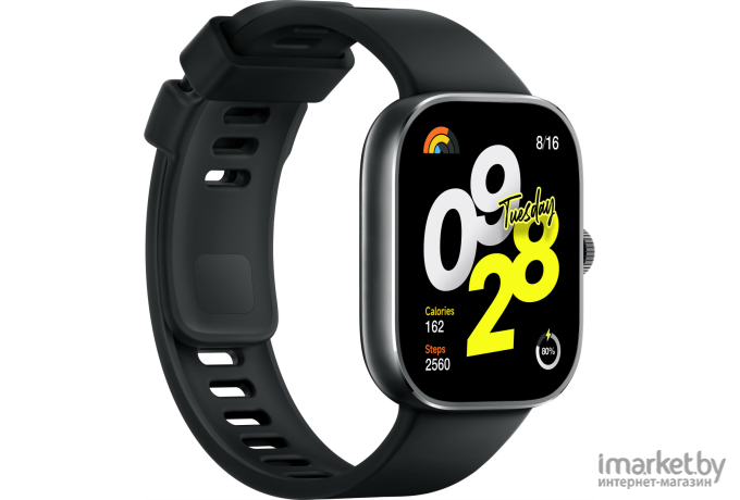 Умные часы Xiaomi Redmi Watch 4 (черный, международная версия)