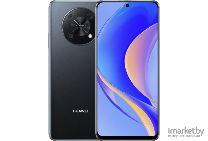 Смартфон Huawei nova Y90 4GB/128GB (полночный черный)