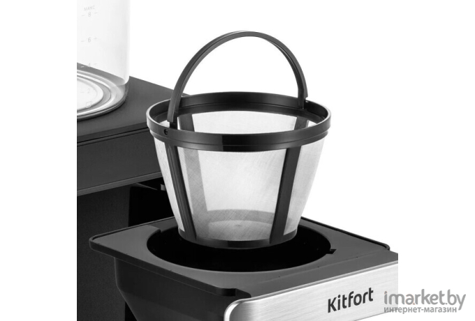 Капельная кофеварка Kitfort KT-7144 (черный)