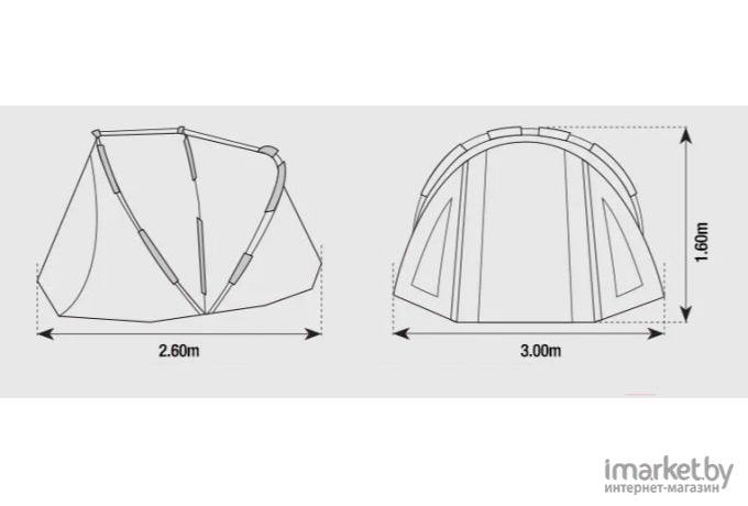 Палатка Trabucco K-Karp Punisher Dome (191-30-230)