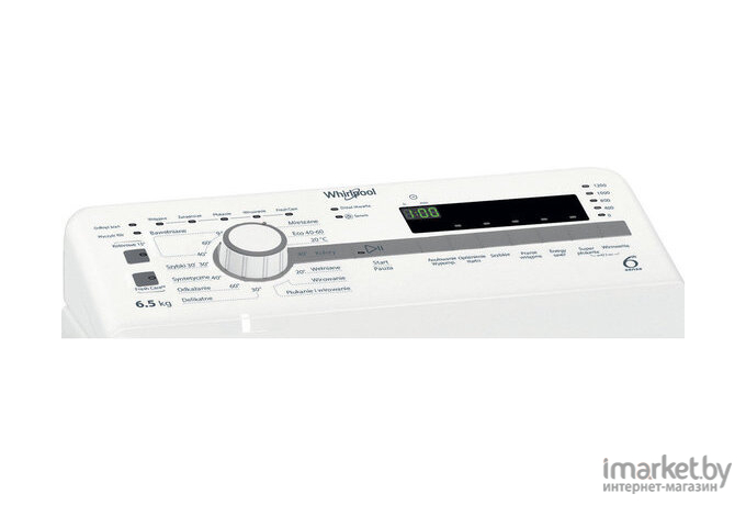 Стиральная машина с вертикальной загрузкой Whirlpool TDLR 65230S PL/N