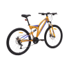 Велосипед Stark Jumper FS 27.1 D (2024) (HQ-0014273) (оранжевый/голубой)