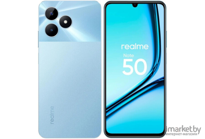 Смартфон Realme Note 50 4GB/128GB (небесный голубой)