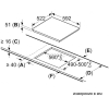Варочная индукционная панель Bosch PWP61RBB5E (черный)