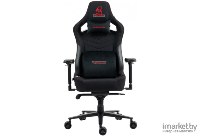 Кресло Evolution Nomad PRO (черный/красный)