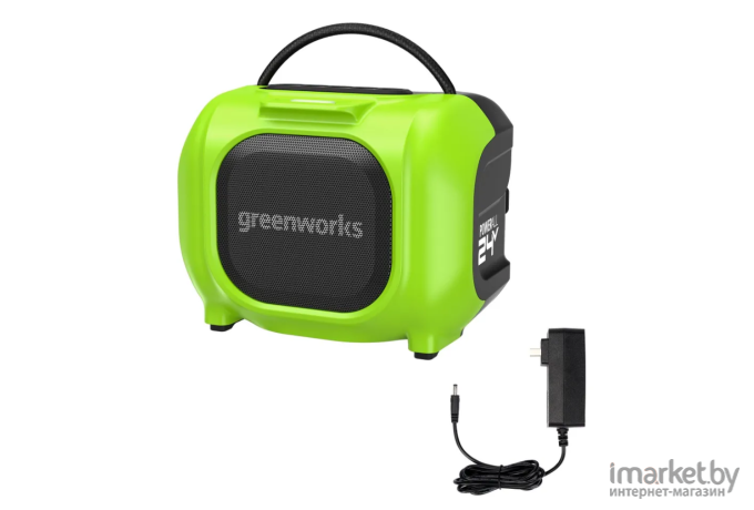 Беспроводная колонка Greenworks GPT-MNBS 3503107 (зеленый)