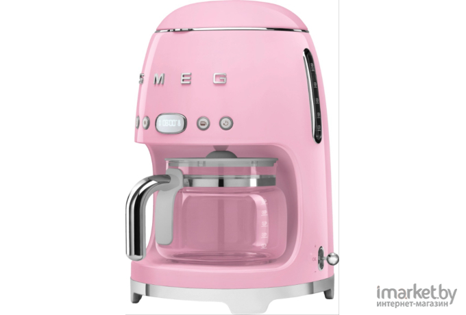 Капельная кофеварка Smeg DCF02PKEU (розовый)