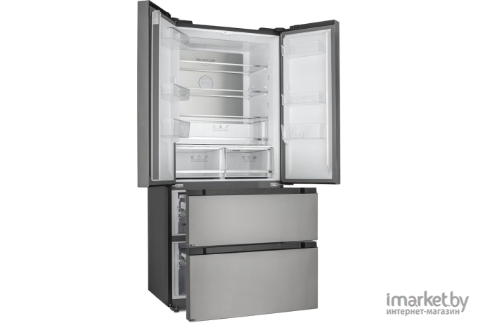 Холодильник TECHNO HQ-610WEN (серебристый)