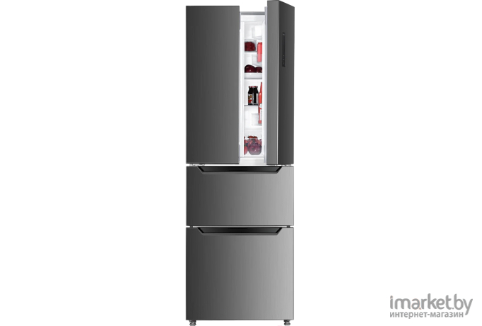 Холодильник TECHNO FS4-36 BI (нержавеющая сталь)
