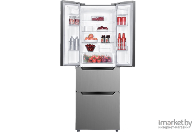 Холодильник TECHNO FS4-36 BI (нержавеющая сталь)