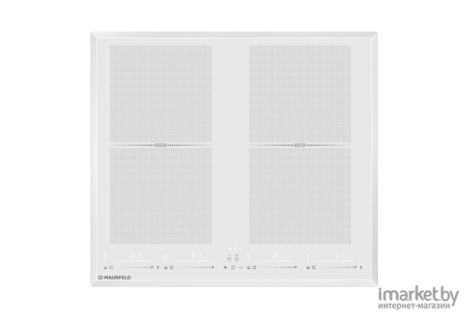 Индукционная варочная панель MAUNFELD CVI594SF2WH LUX (белый)