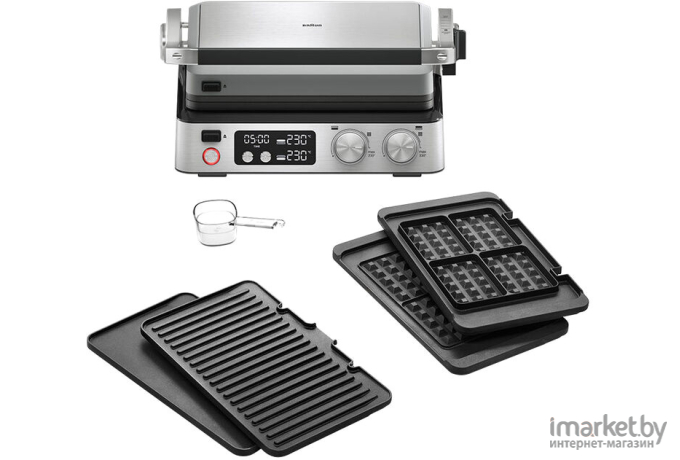 Электрогриль Braun MultiGrill 7 CG7044 (серебристый)