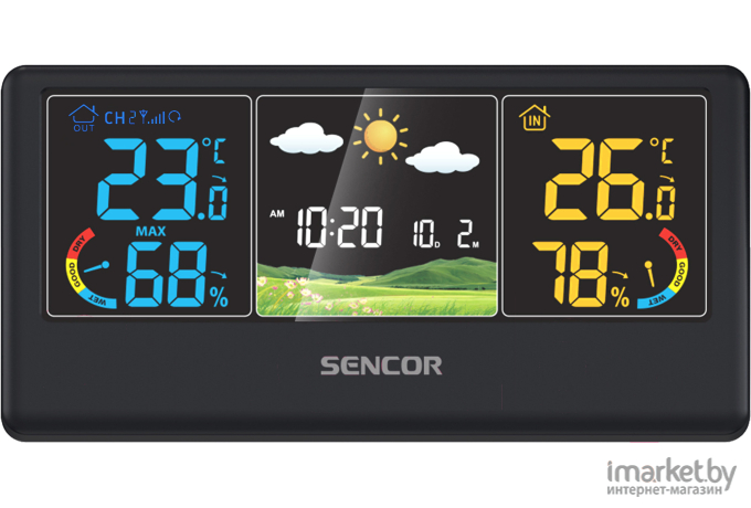 Метеостанция Sencor SWS 4100 B (черный)