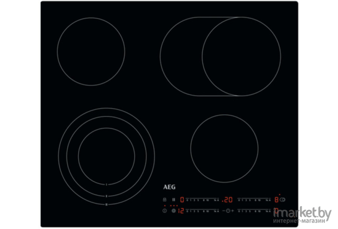 Варочная панель AEG HiLight HK654070IB (черный)