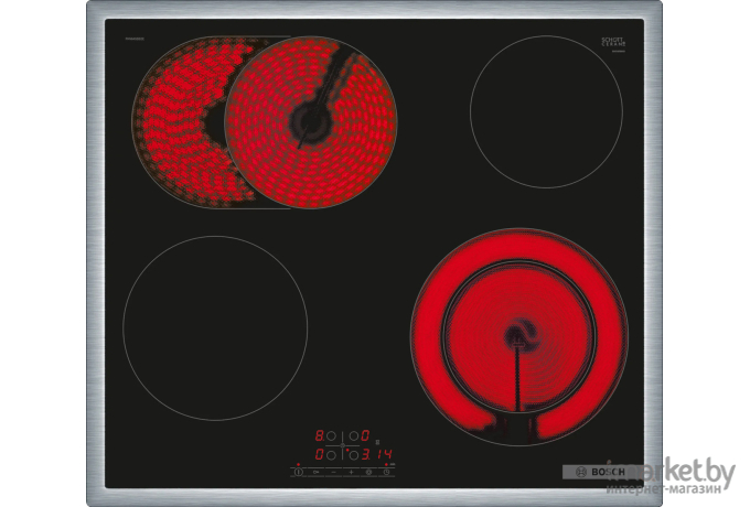 Варочная панель Bosch Serie 4 PKN645BB2E (черный)