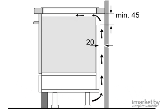 Варочная панель индукционная Bosch Serie 6 PUE611HC1E (черный)