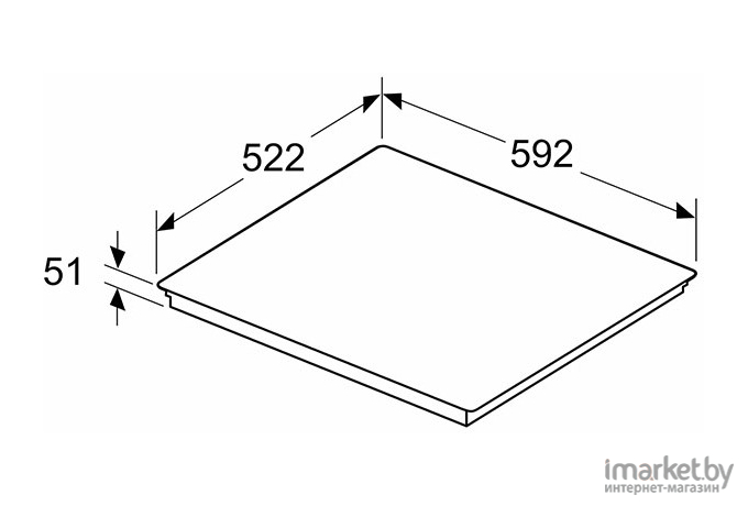 Варочная панель Bosch Serie 6 PIF631HB1E (черный)