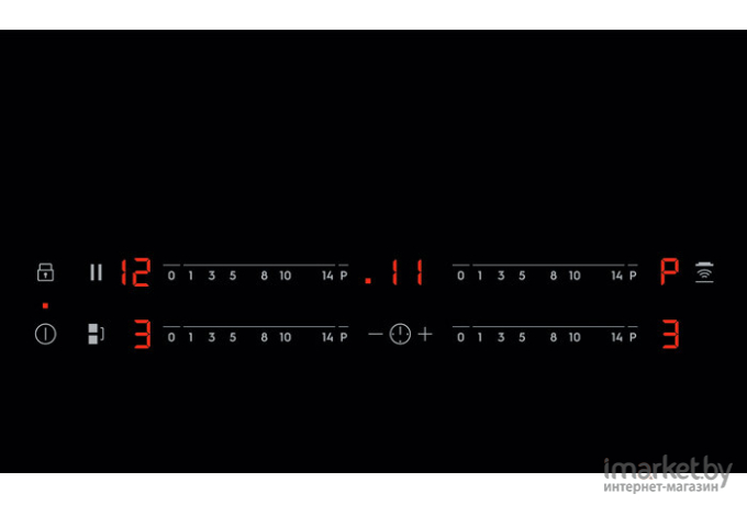 Варочная панель индукционная Electrolux EIV734 (черный)